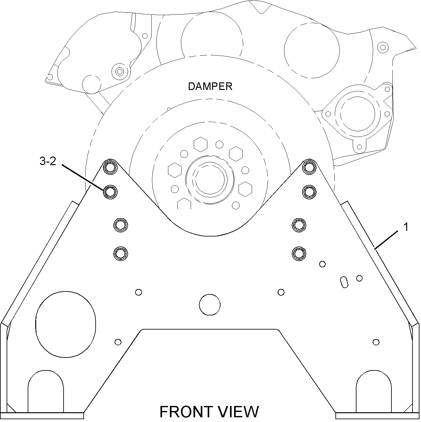 C18 · BASIC ENGINE · 241-2422 CAT parts diagram
