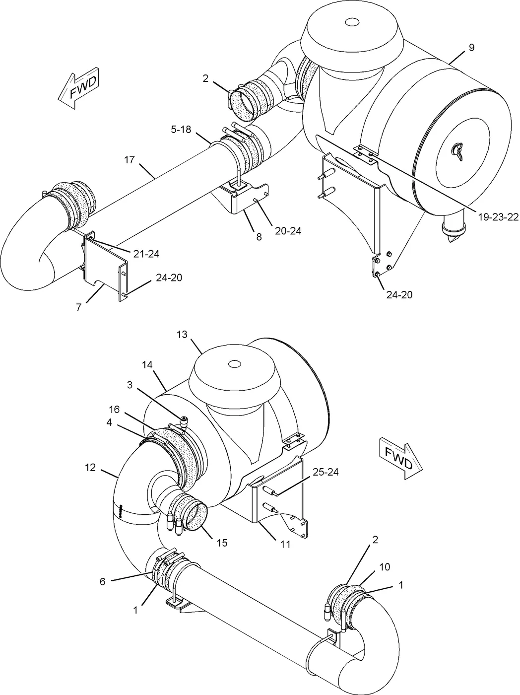 C18 6V3319 parts diagram