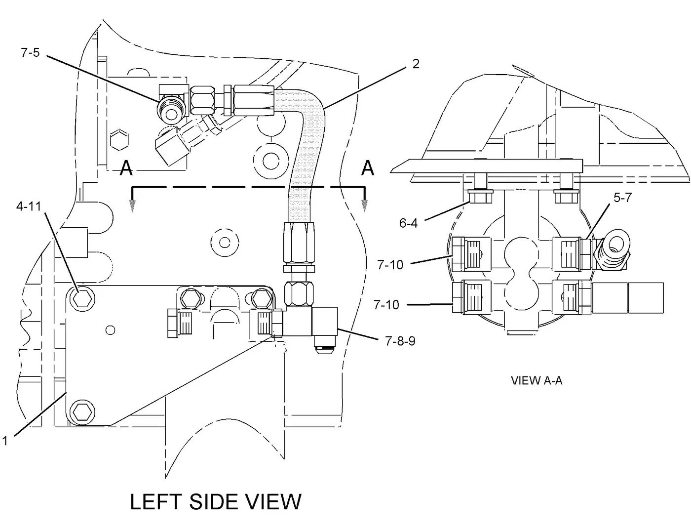 C18 · FUEL SYSTEM · 241-2422 CAT parts diagram