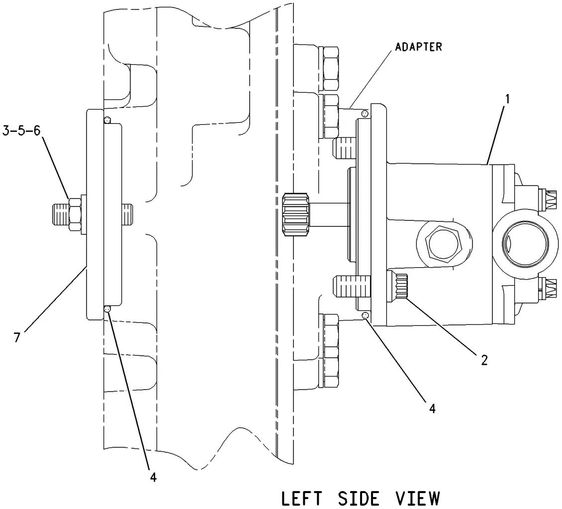C18 · FUEL SYSTEM · 241-2422 CAT parts diagram