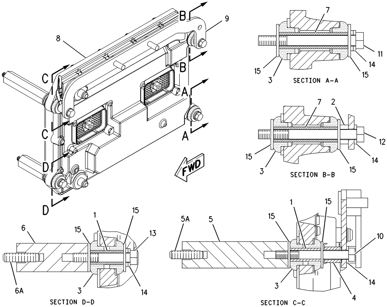 C18 · ELECTRICAL AND STARTING SYSTEM · 241-2422 CAT parts diagram