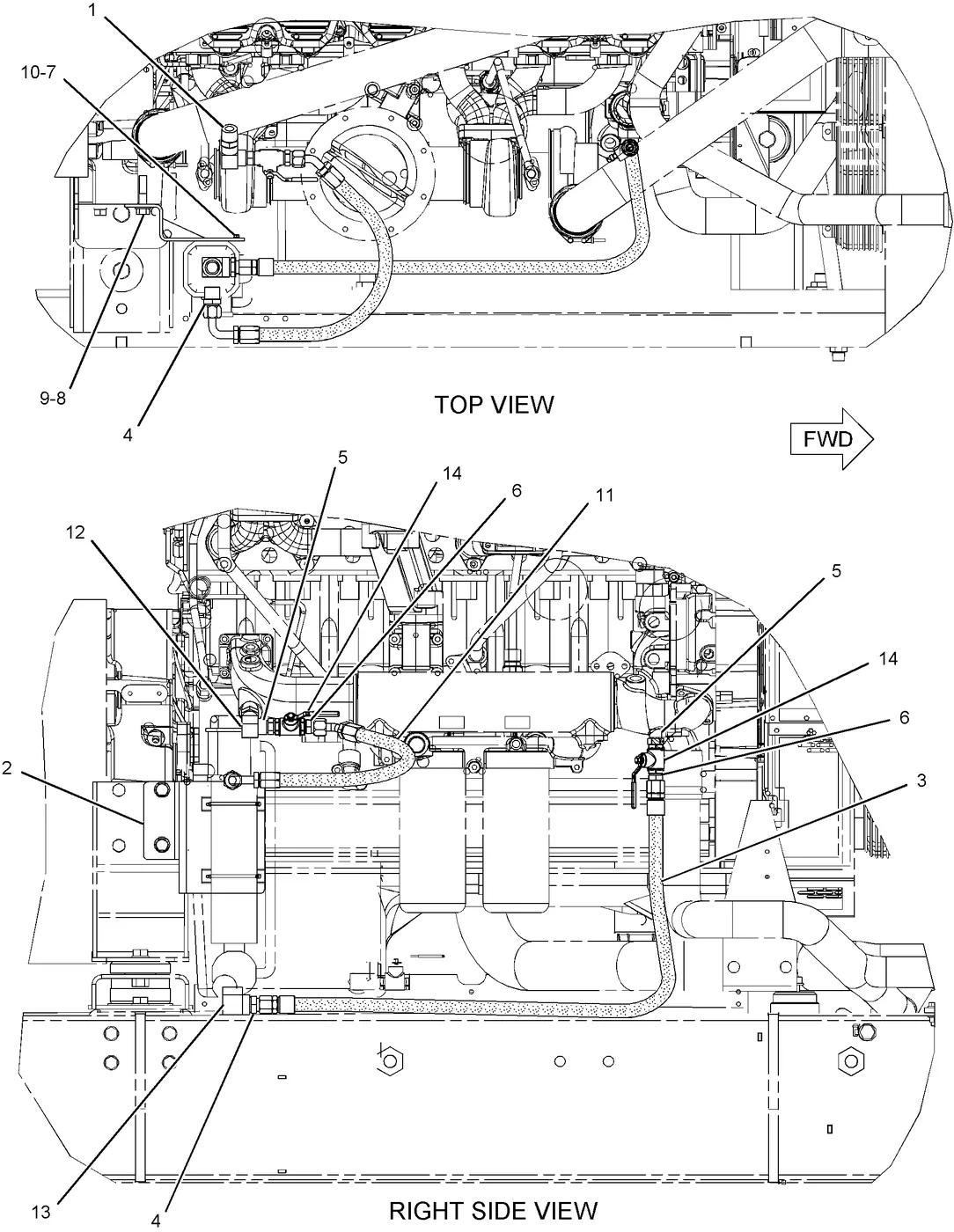 C18 · ELECTRICAL AND STARTING SYSTEM · 246-8984 CAT parts diagram