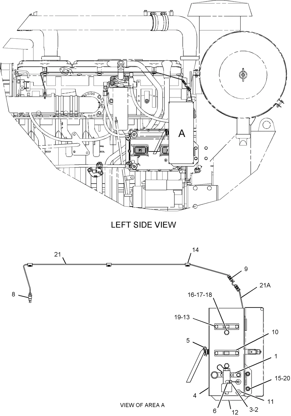C18 9F6595 parts diagram