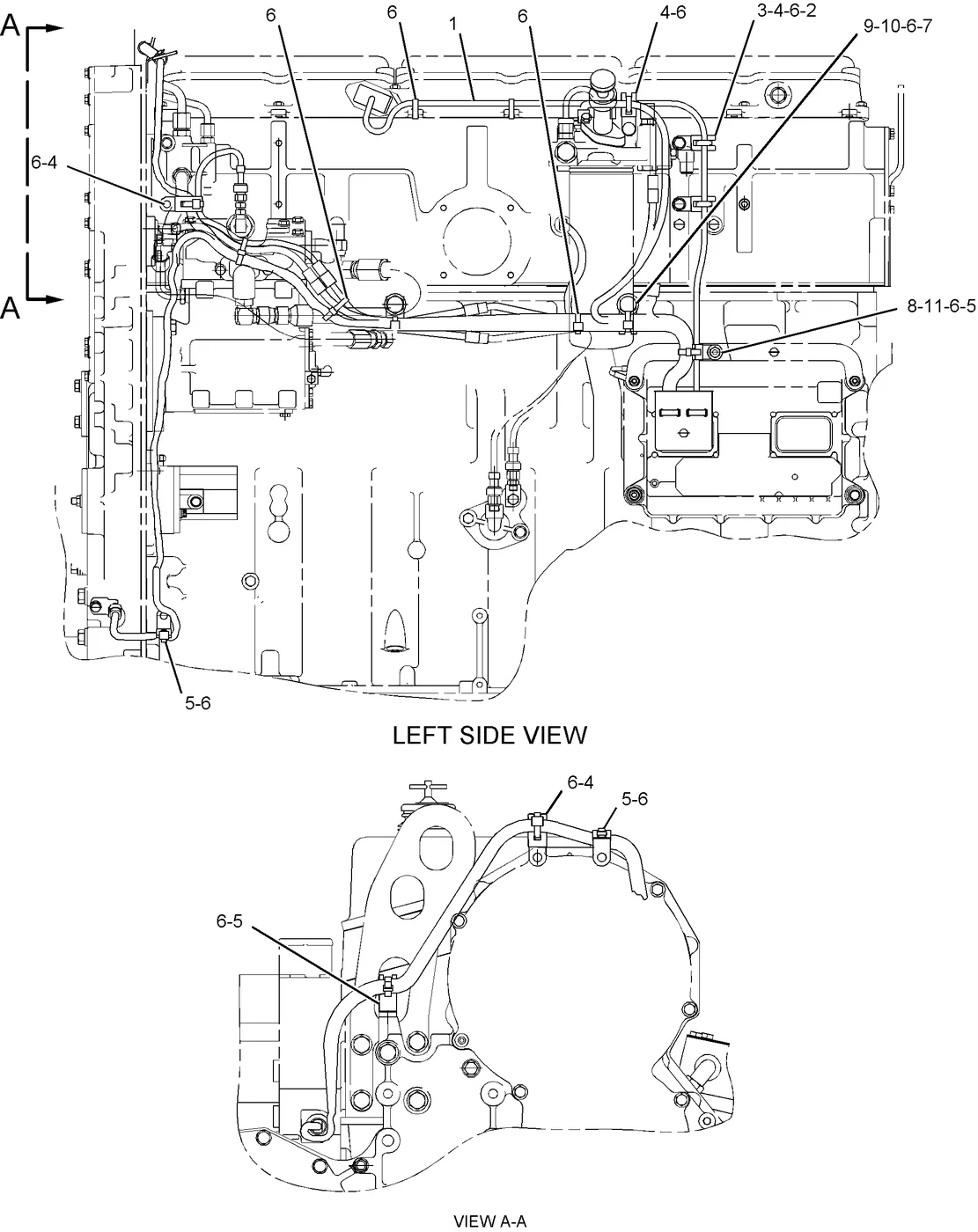 C18 6D9392 parts diagram
