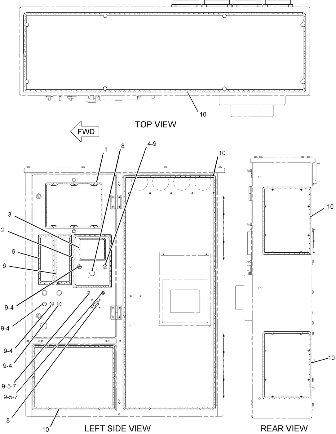 C18 · OPERATOR STATION · 240-5813 CAT parts diagram
