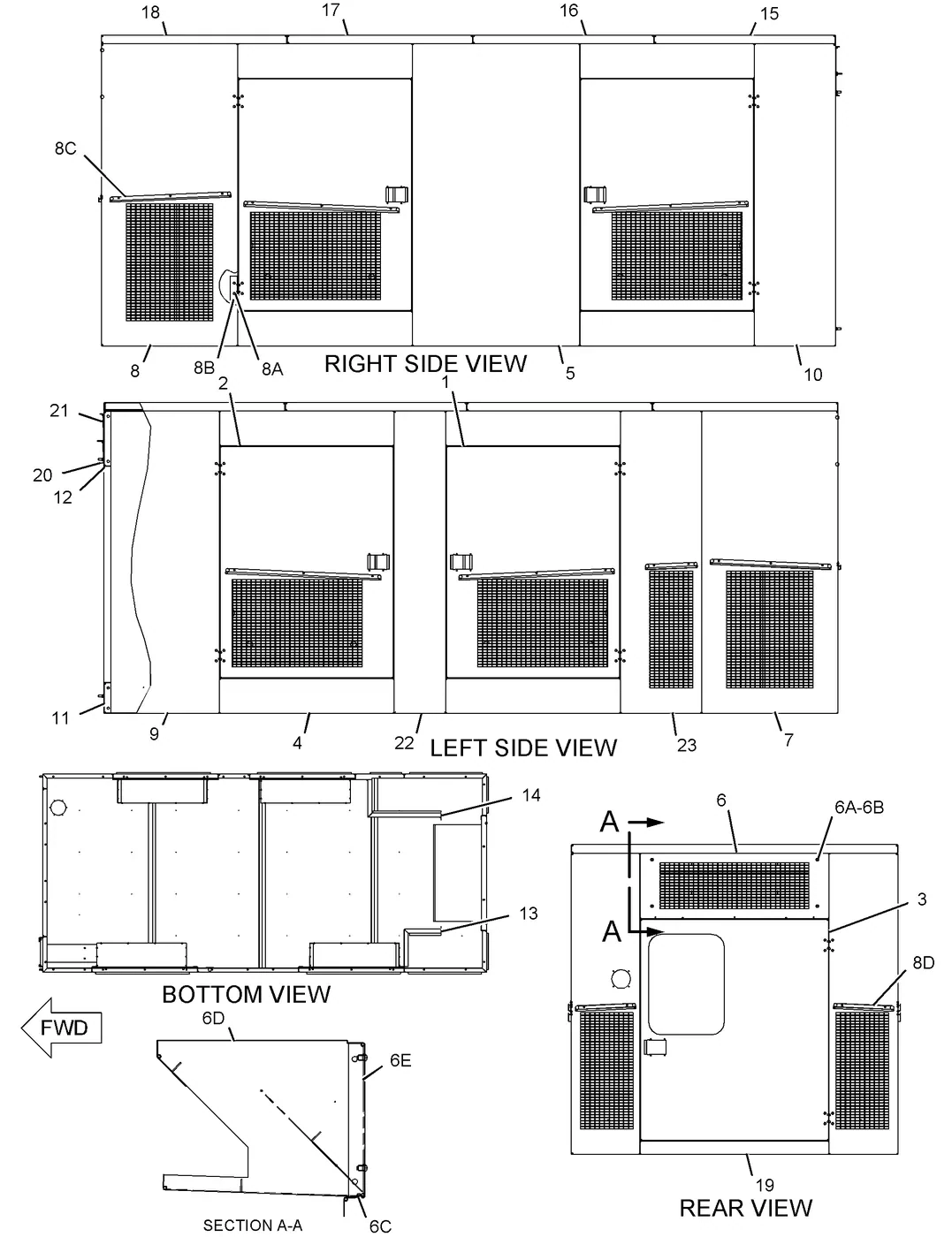 C18 · OPERATOR STATION · 248-3048 CAT parts diagram