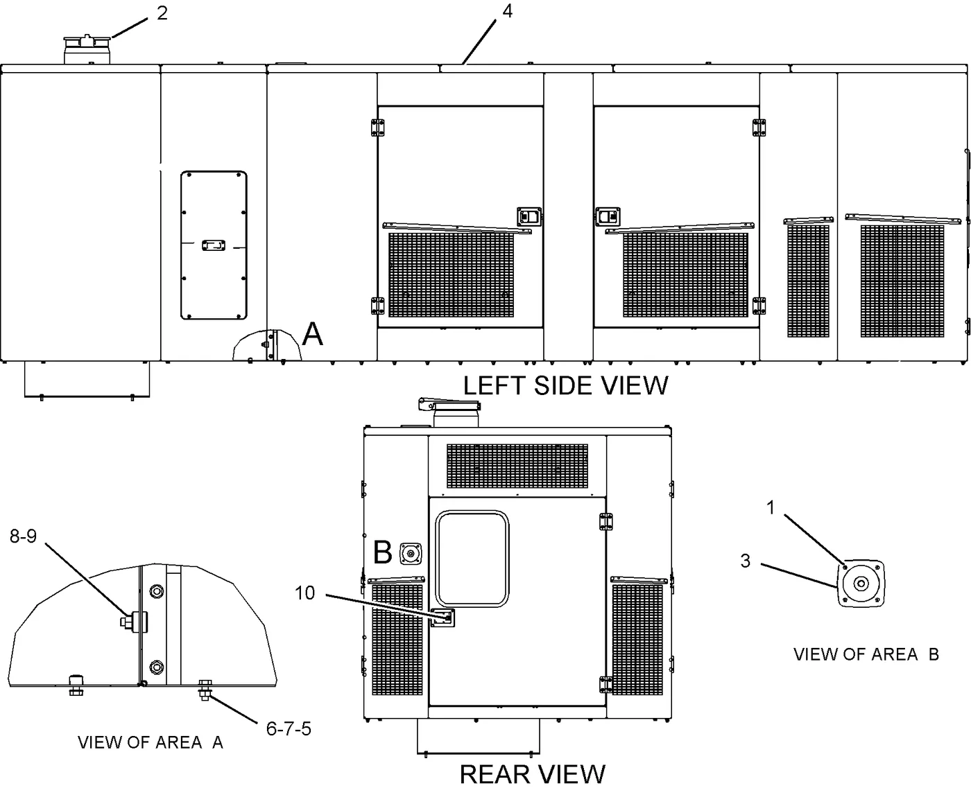 C18 · OPERATOR STATION · 248-3054 CAT parts diagram