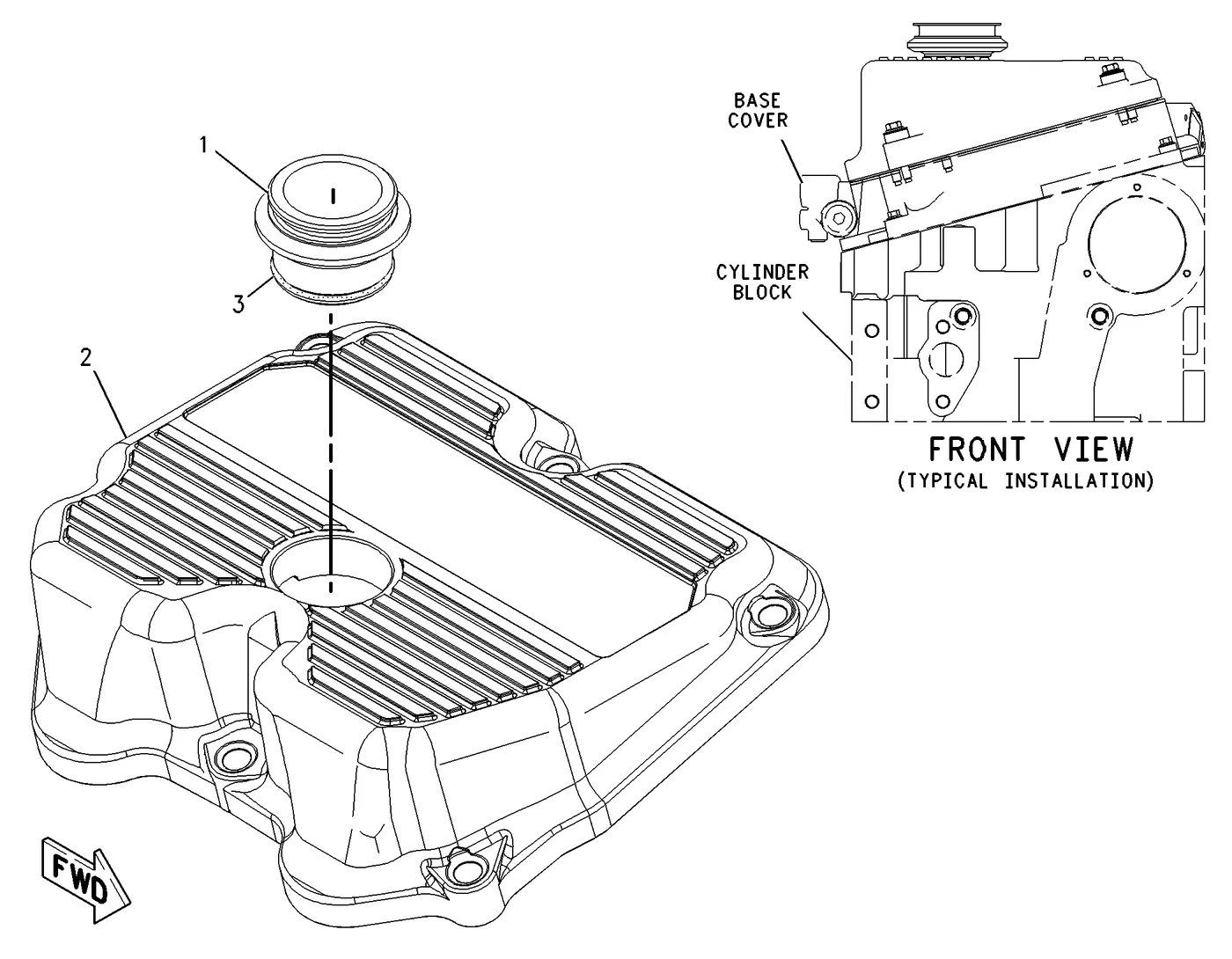 C18 · BASIC ENGINE · 207-0449 CAT parts diagram