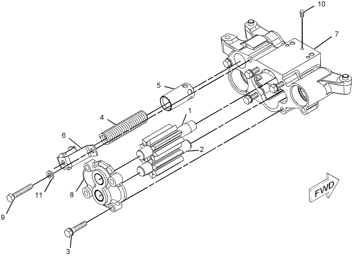 C18 · LUBRICATION SYSTEM