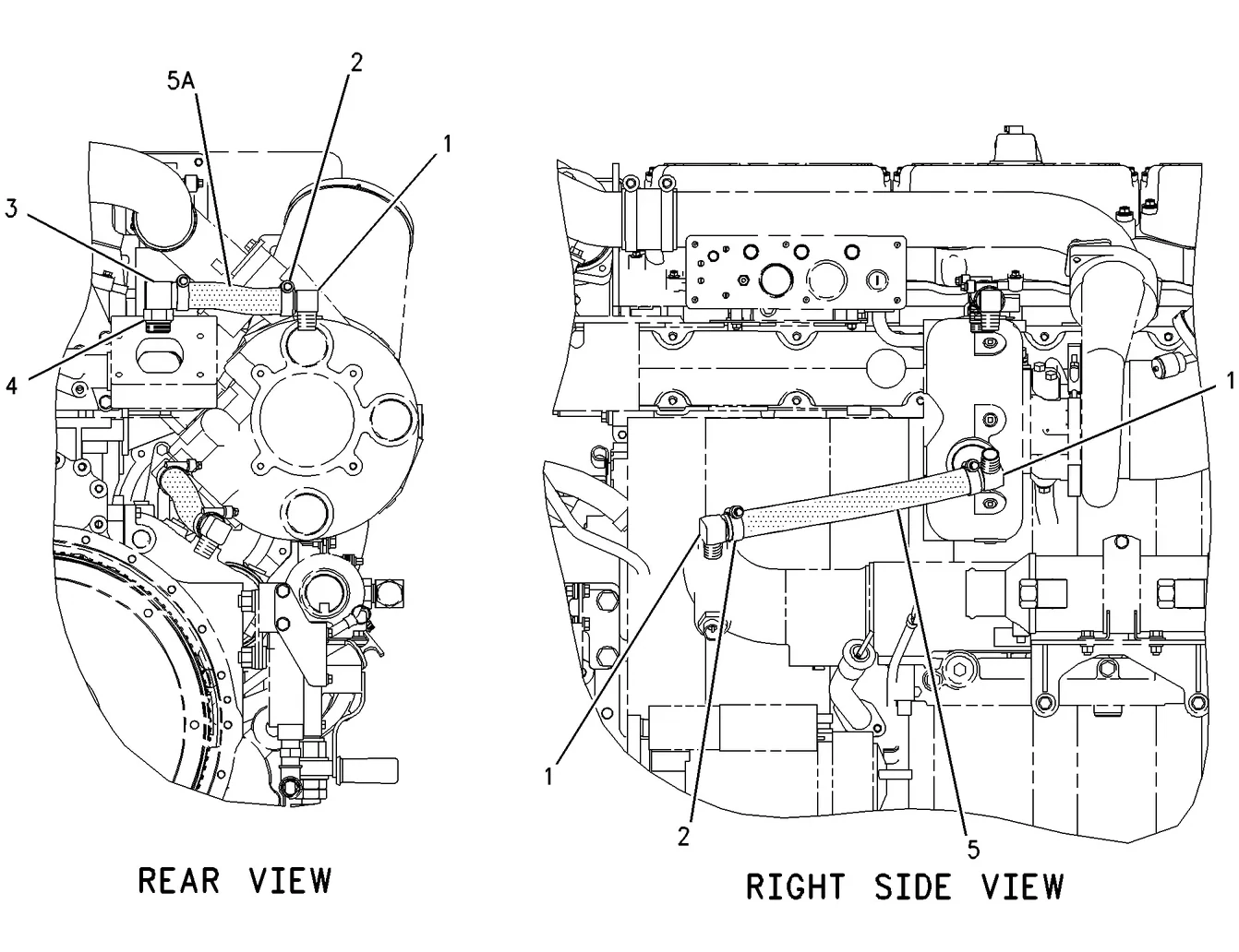 C18 · COOLING SYSTEM · 201-1517 CAT parts diagram