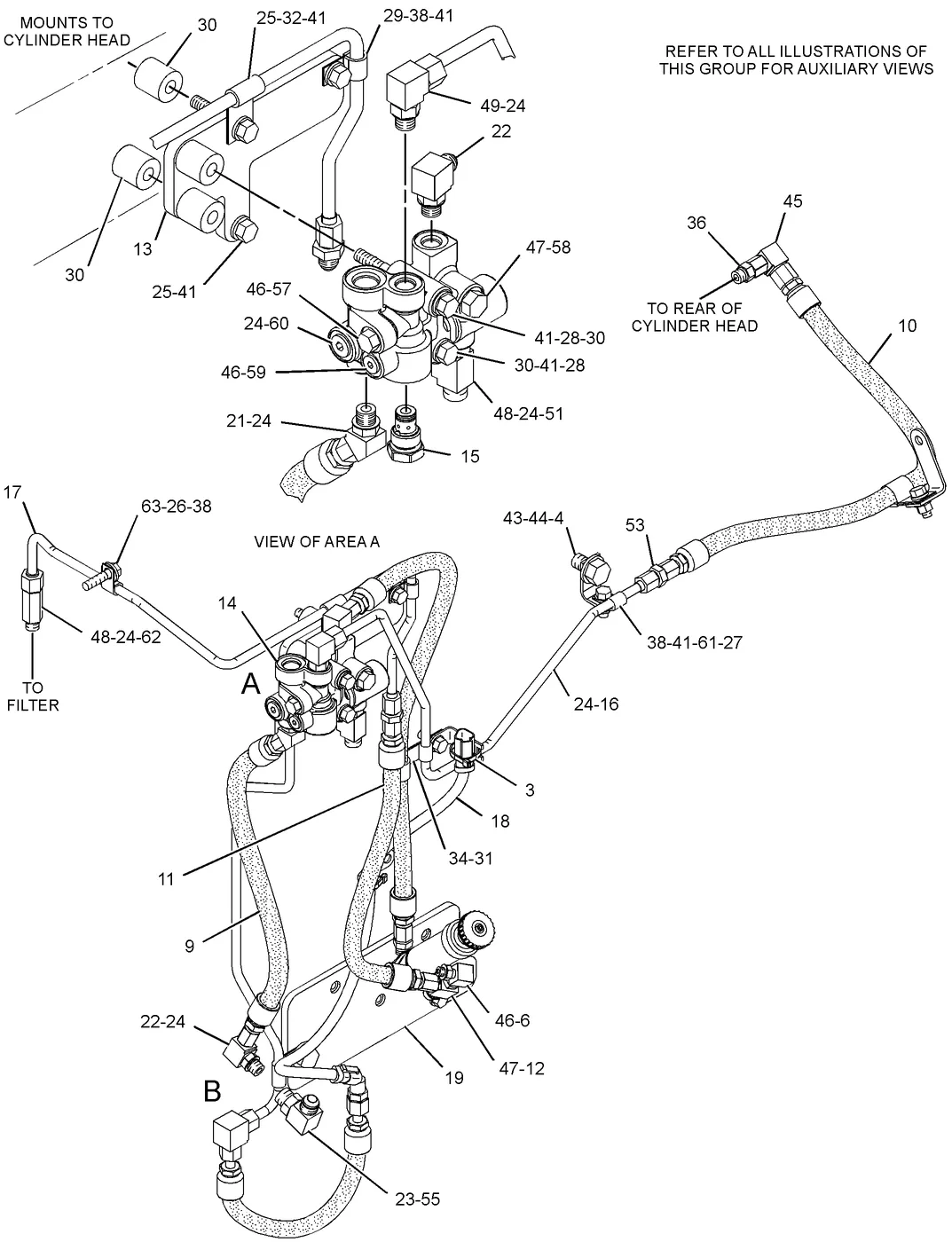 C18 · FUEL SYSTEM · 239-9351 CAT parts diagram