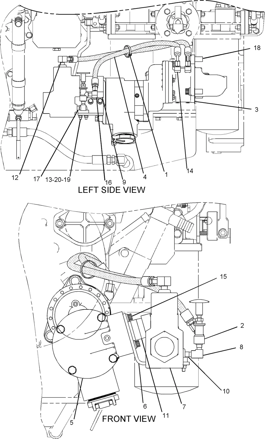 C18 · ELECTRICAL AND STARTING SYSTEM · 246-3273 CAT parts diagram