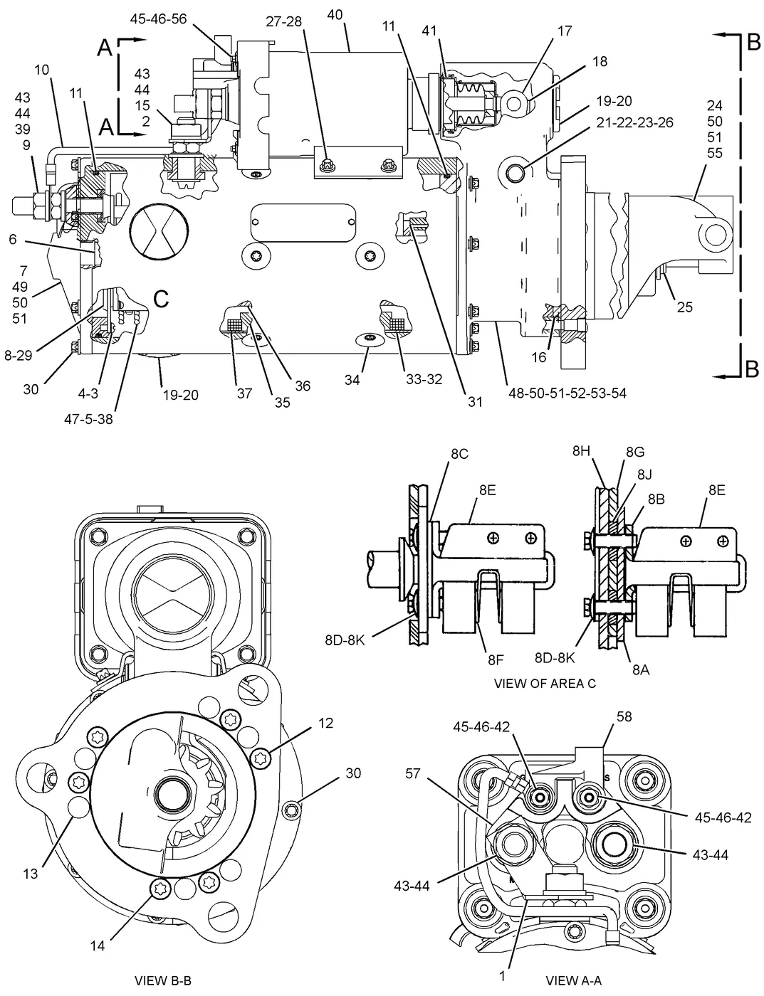 C18 3383453 parts diagram