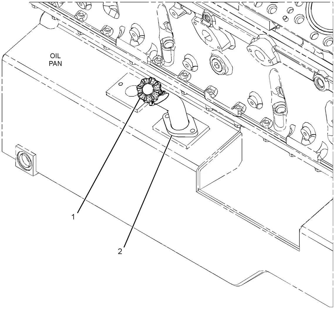 C27 · LUBRICATION SYSTEM · 394-5282 CAT parts diagram