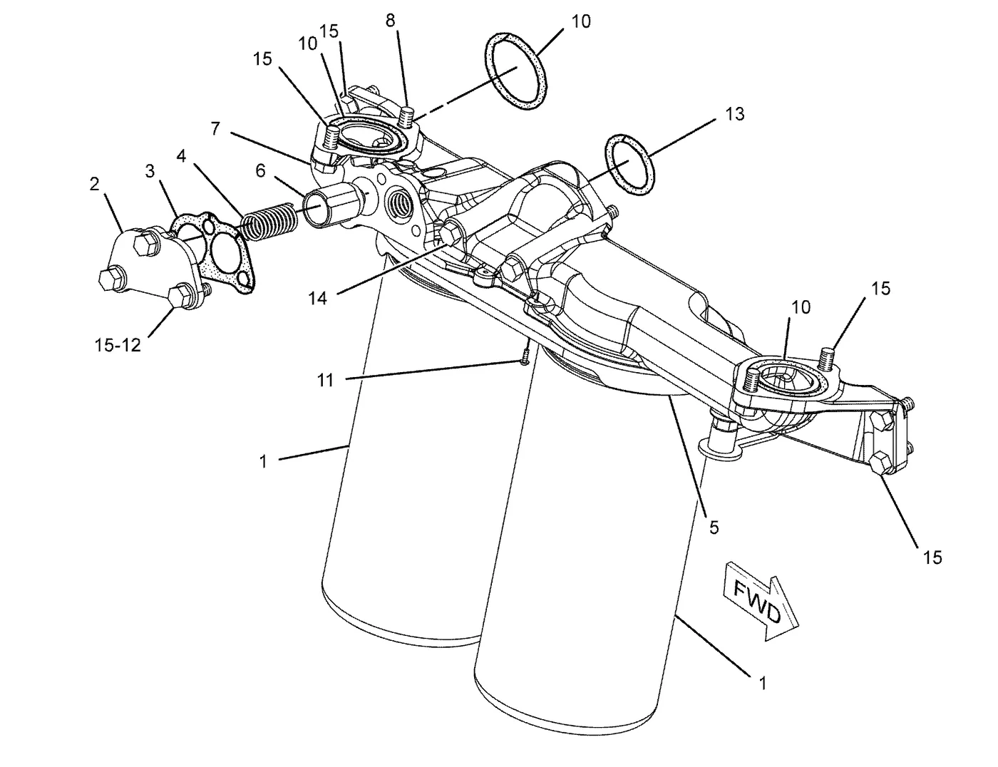 C27 9M0853 parts diagram