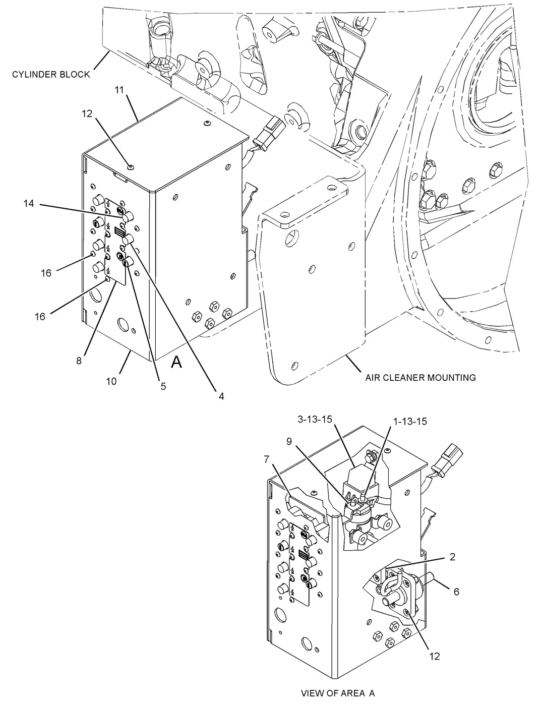 C27 · ELECTRICAL AND STARTING SYSTEM · 364-5713 CAT parts diagram