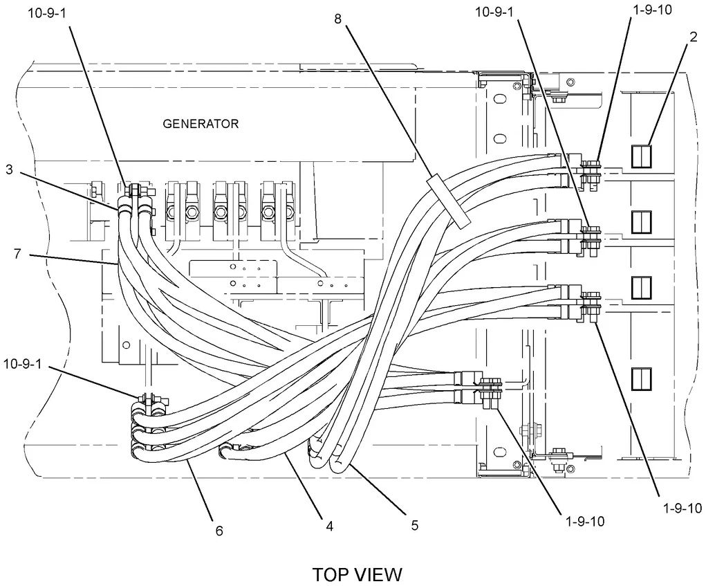 C27 · GENERATORS · 368-7989 CAT parts diagram