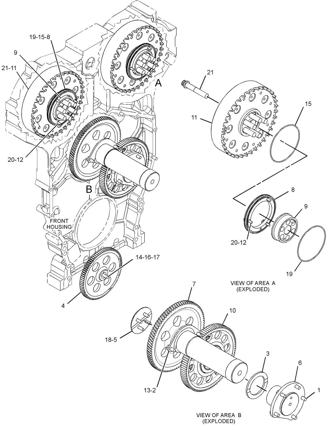 C27 · BASIC ENGINE · 355-2286 CAT parts diagram