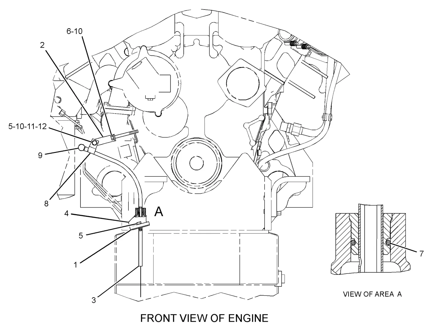 C32 · LUBRICATION SYSTEM · 324-5317 CAT parts diagram