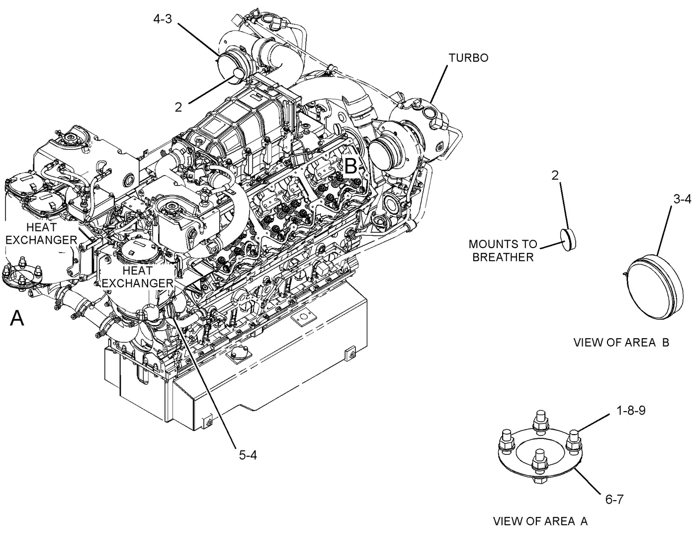 C32 · COOLING SYSTEM · 421-0223 CAT parts diagram
