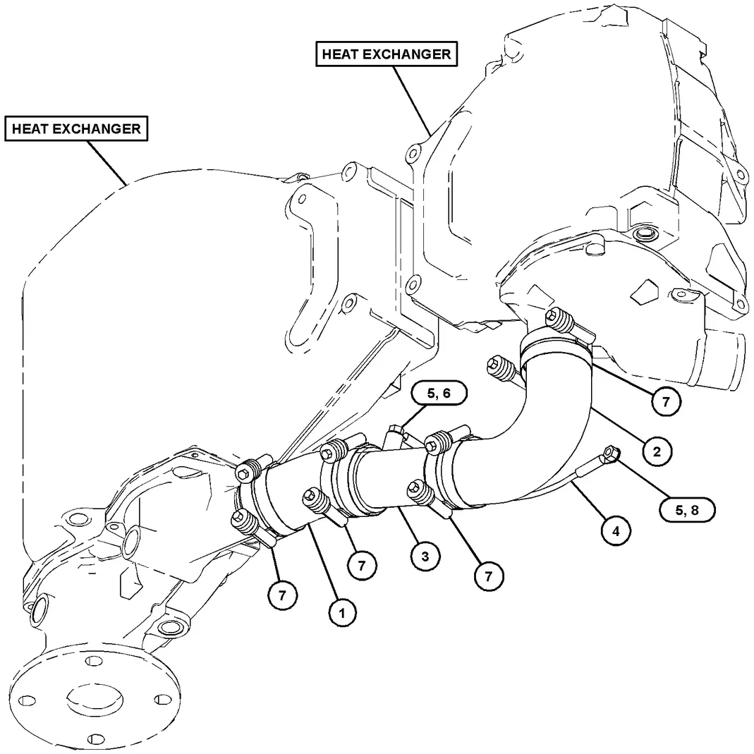 C32 · COOLING SYSTEM · 421-0065 CAT parts diagram