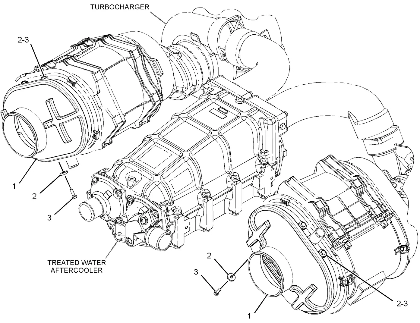C32 · AIR INLET AND EXHAUST SYSTEM · 416-0658 CAT parts diagram