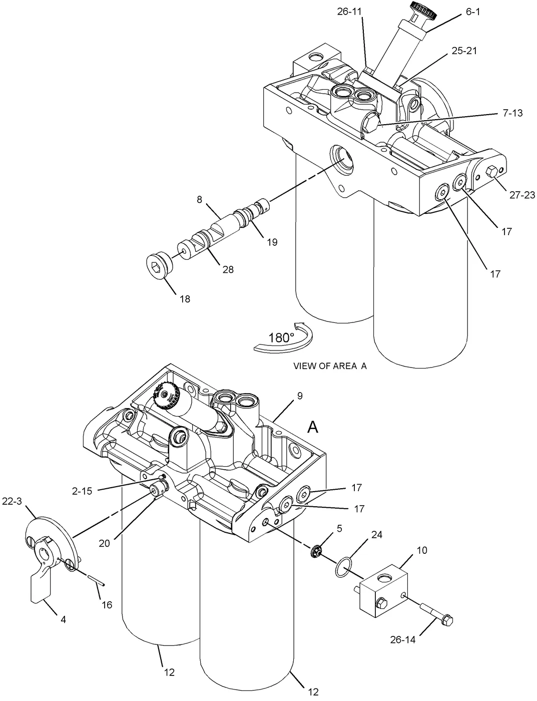 C32 · FUEL SYSTEM · 361-0061 CAT parts diagram