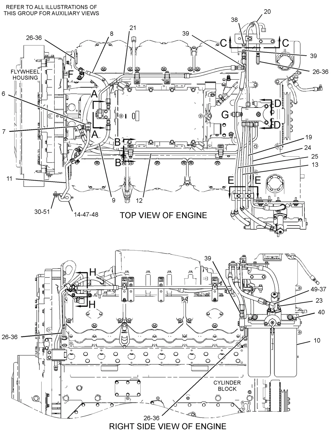 C32 · FUEL SYSTEM · 361-0060 CAT parts diagram