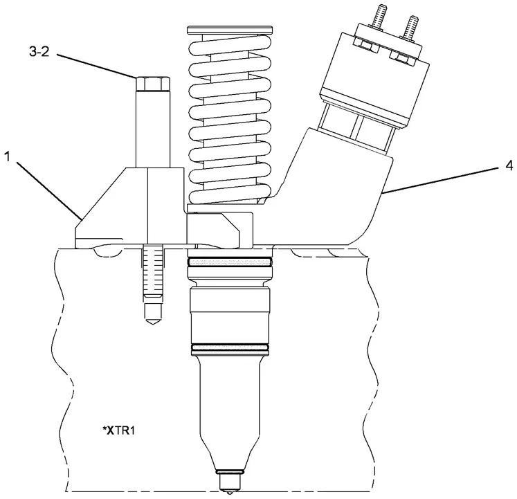 C32 · FUEL SYSTEM · 235-1401 CAT parts diagram