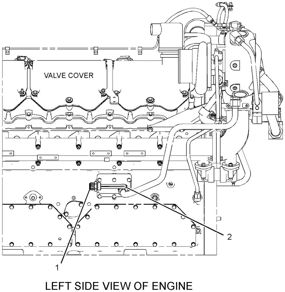 C32 · ELECTRICAL AND STARTING SYSTEM · 309-7022 CAT parts diagram
