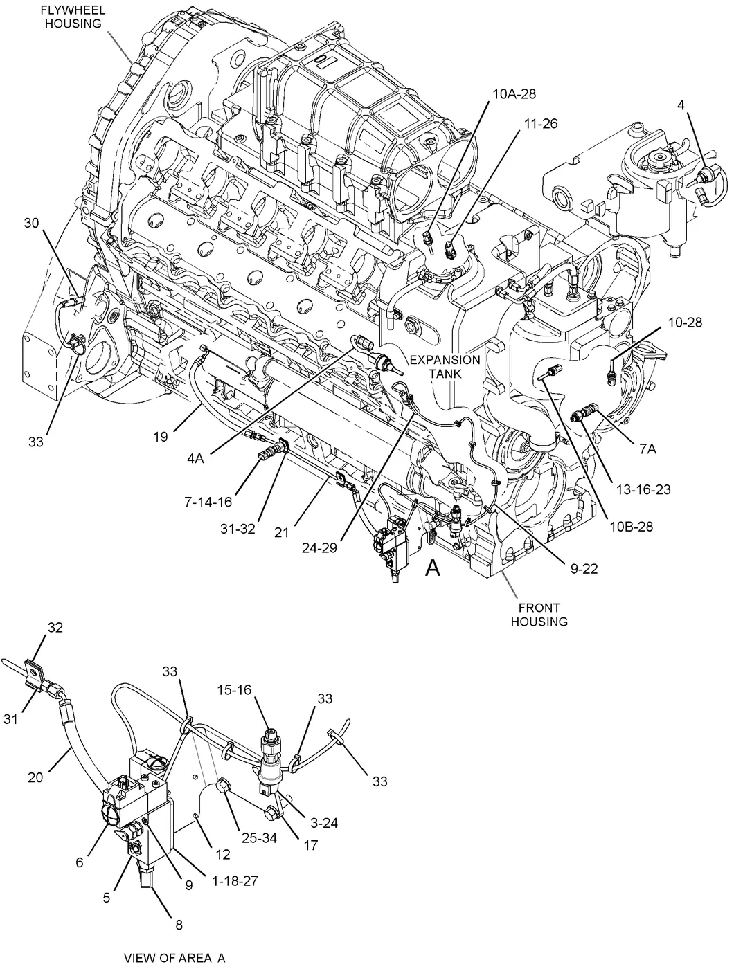 C32 · ELECTRICAL AND STARTING SYSTEM · 380-1089 CAT parts diagram