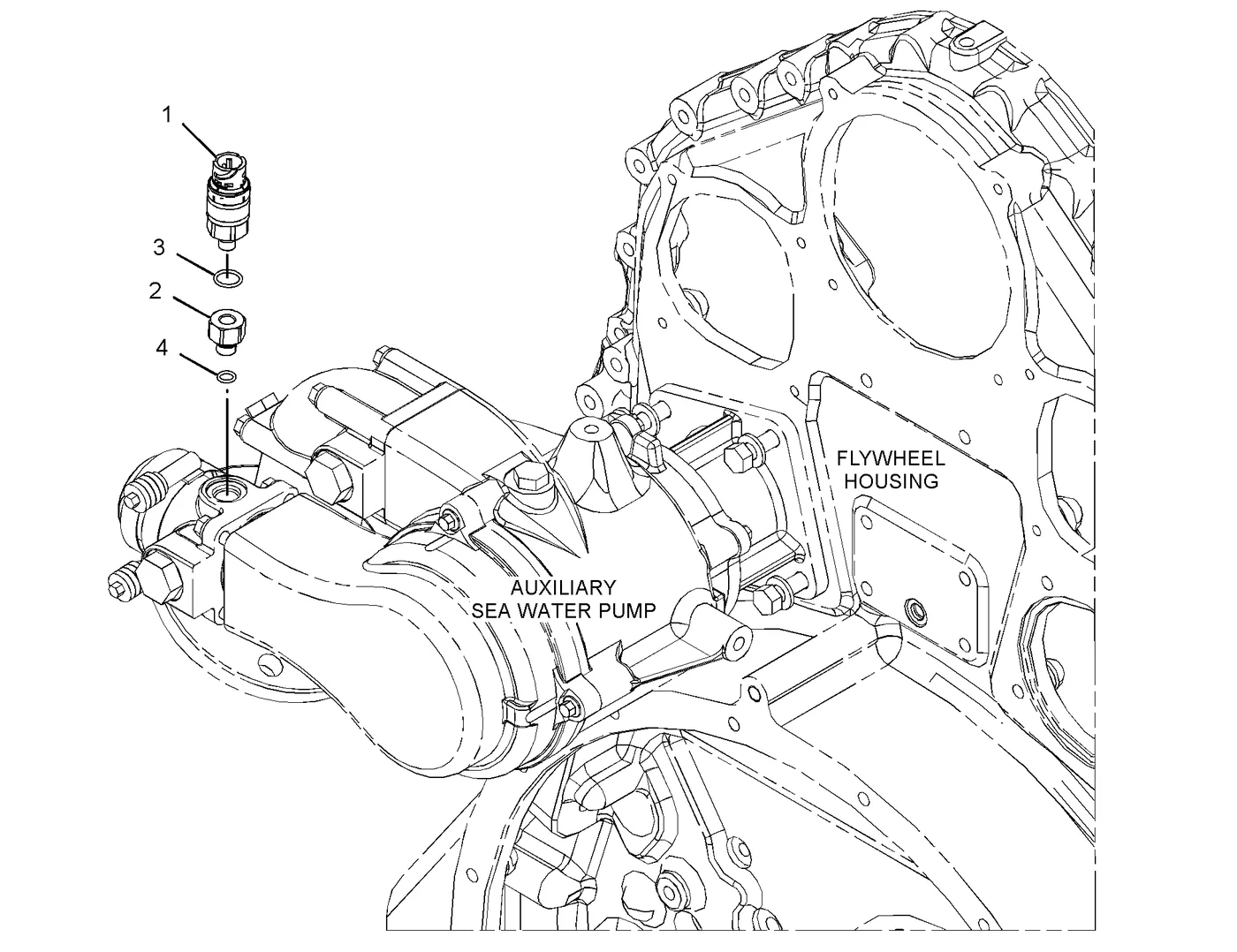 C32 · ELECTRICAL AND STARTING SYSTEM · 344-3387 CAT parts diagram