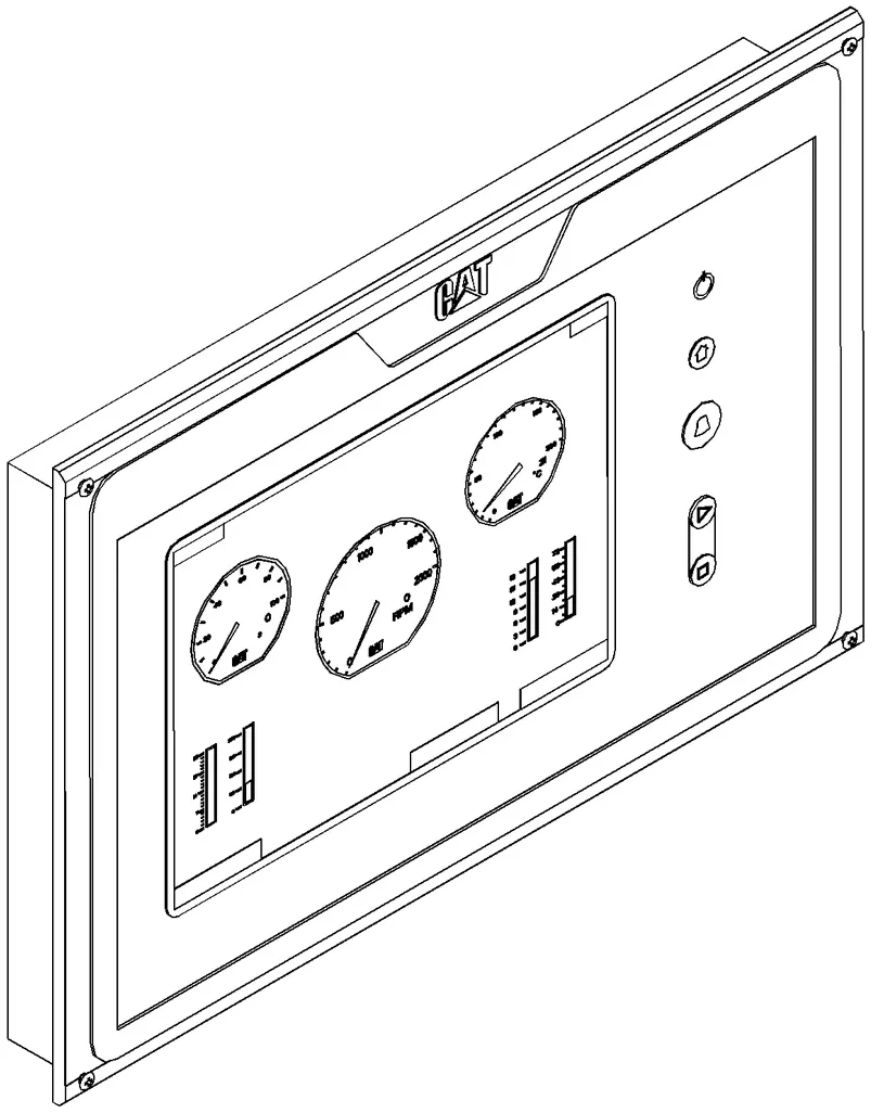 C32 · OPERATOR STATION · 334-2666 CAT parts diagram