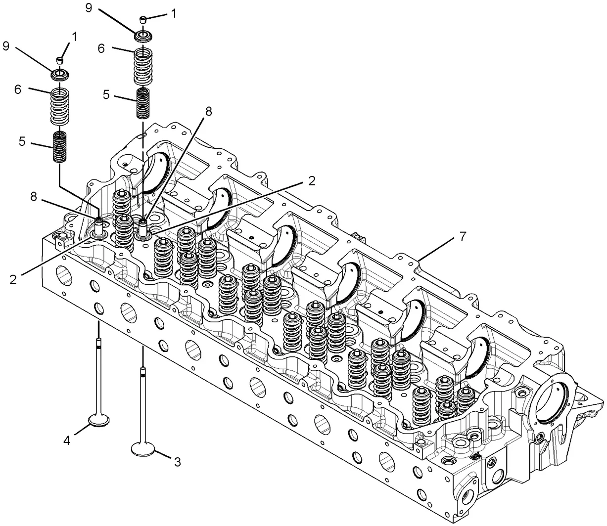 C32 · BASIC ENGINE · 310-4938 CAT parts diagram
