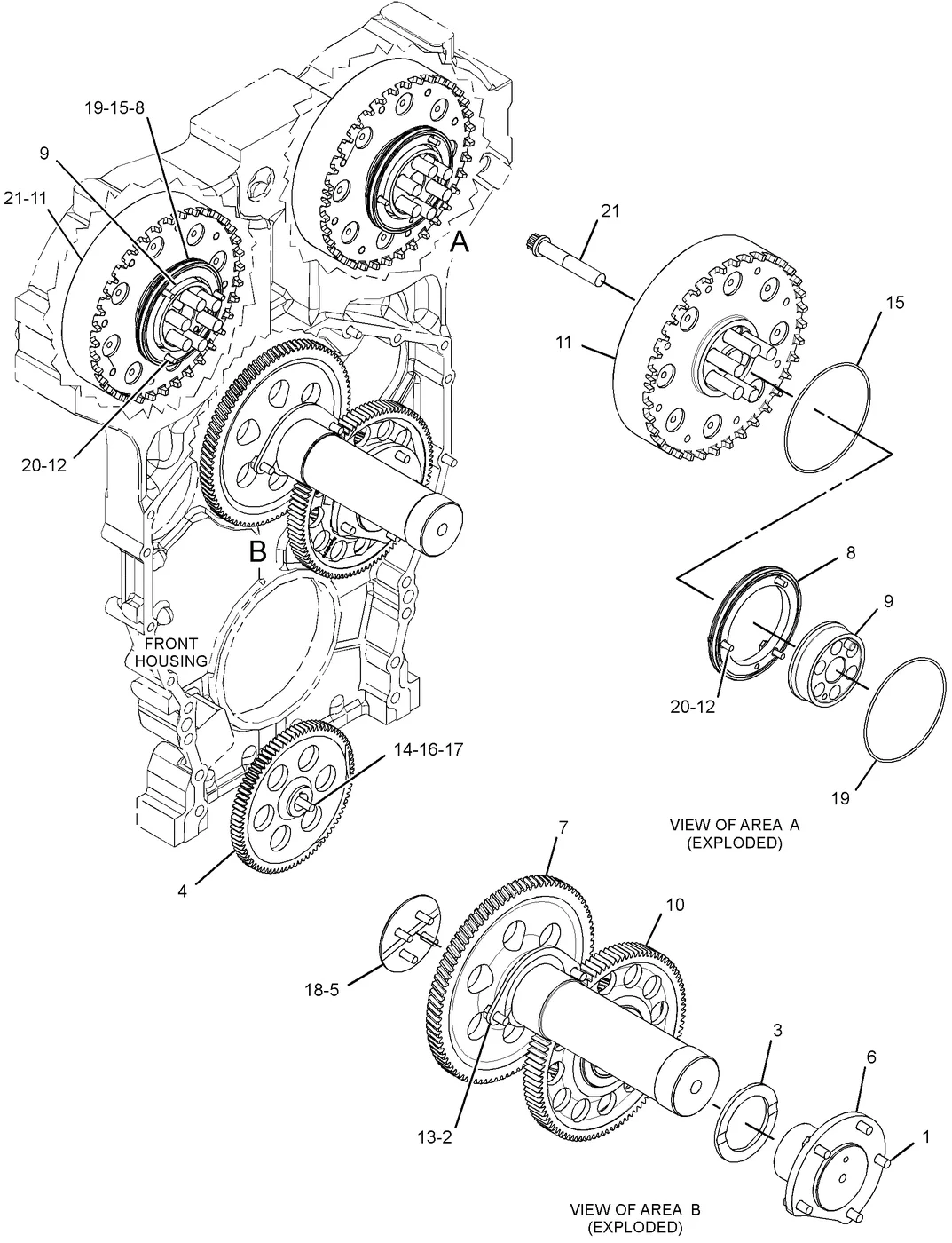 C32 · BASIC ENGINE · 355-2286 CAT parts diagram