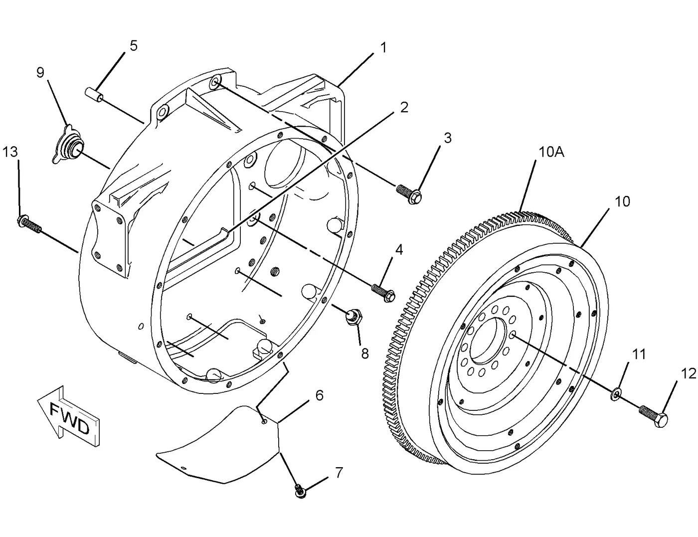 C4.4 · BASIC ENGINE · 263-7044 CAT parts diagram