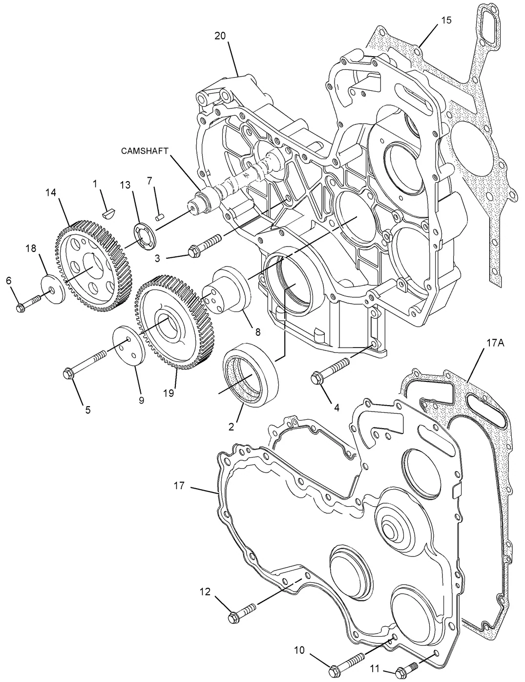 C4.4 · BASIC ENGINE · 273-1454 CAT parts diagram