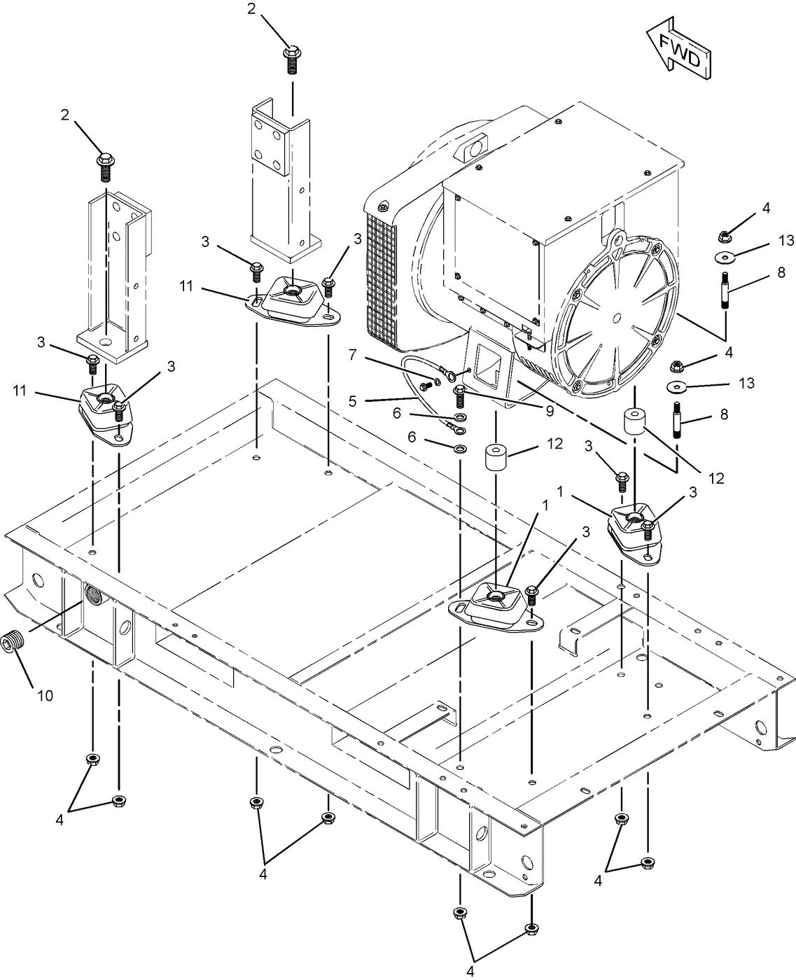 C4.4 · BASIC ENGINE · 284-5272 CAT parts diagram