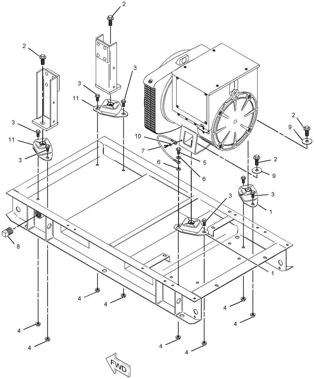 C4.4 · BASIC ENGINE · 290-9639 CAT parts diagram