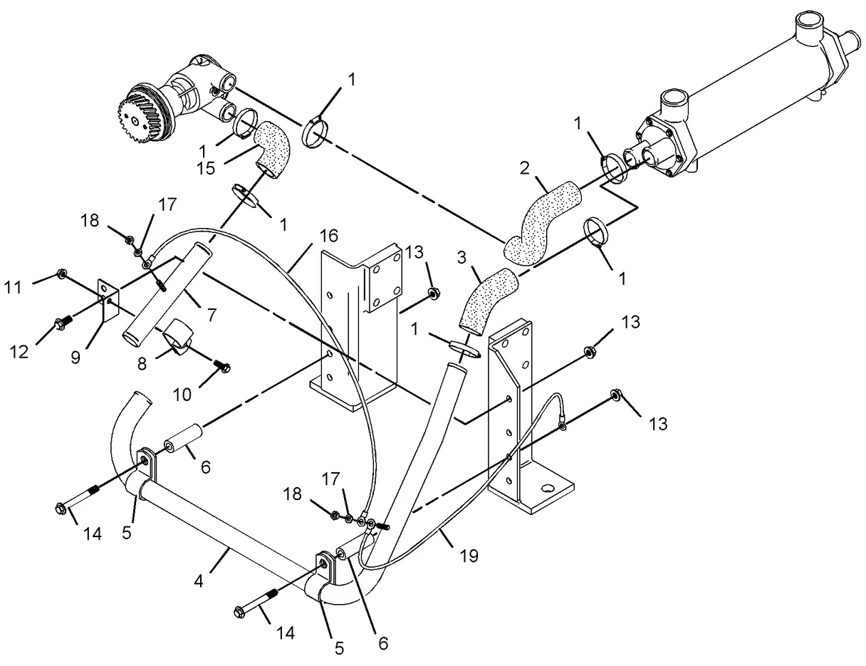 C4.4 · COOLING SYSTEM · 263-5766 CAT parts diagram