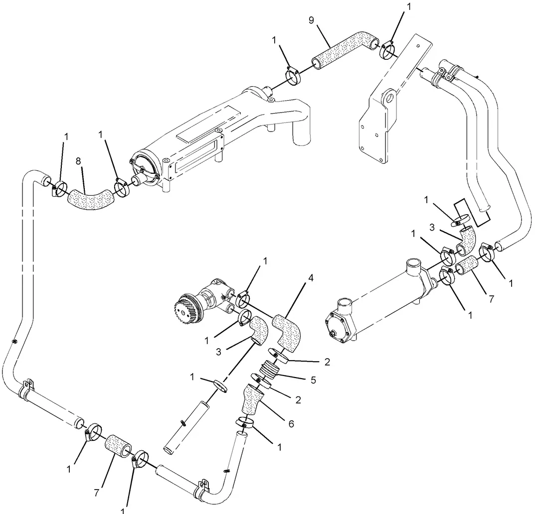 C4.4 · COOLING SYSTEM · 272-6941 CAT parts diagram
