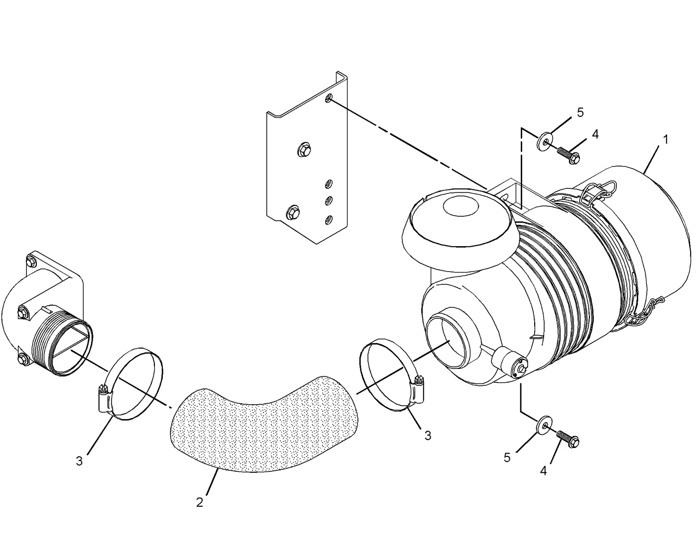 C4.4 · AIR INLET AND EXHAUST SYSTEM · 265-6528 CAT parts diagram