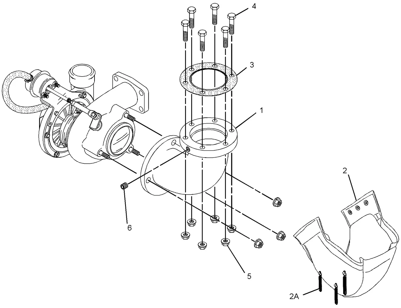 C4.4 · AIR INLET AND EXHAUST SYSTEM · 269-5153 CAT parts diagram