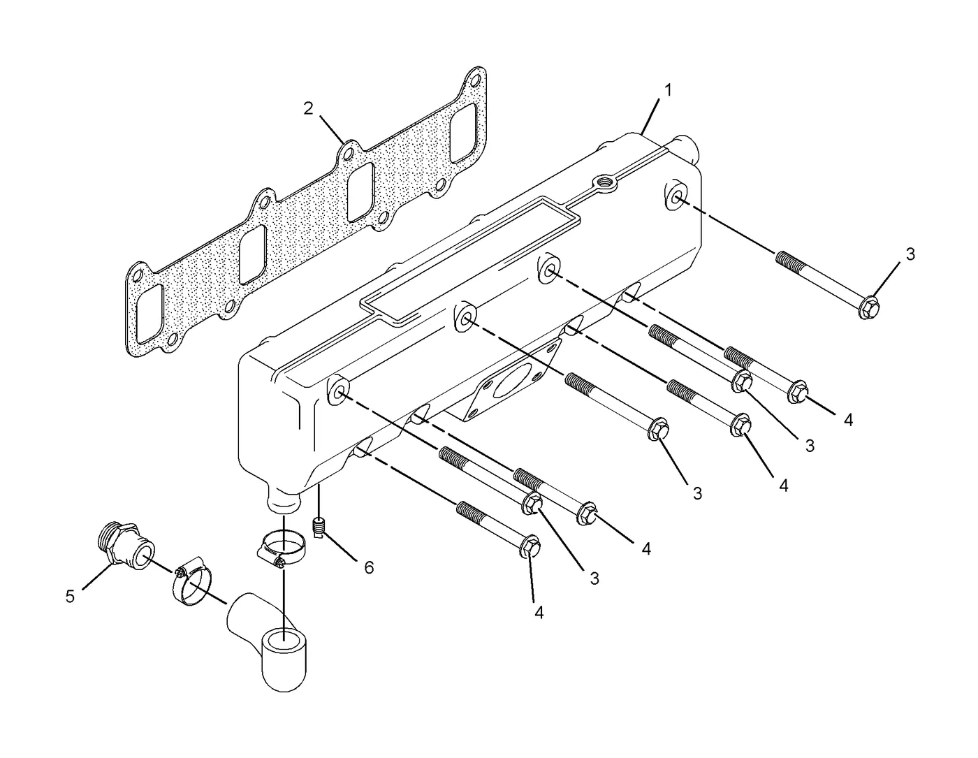 C4.4 · AIR INLET AND EXHAUST SYSTEM · 263-4793 CAT parts diagram