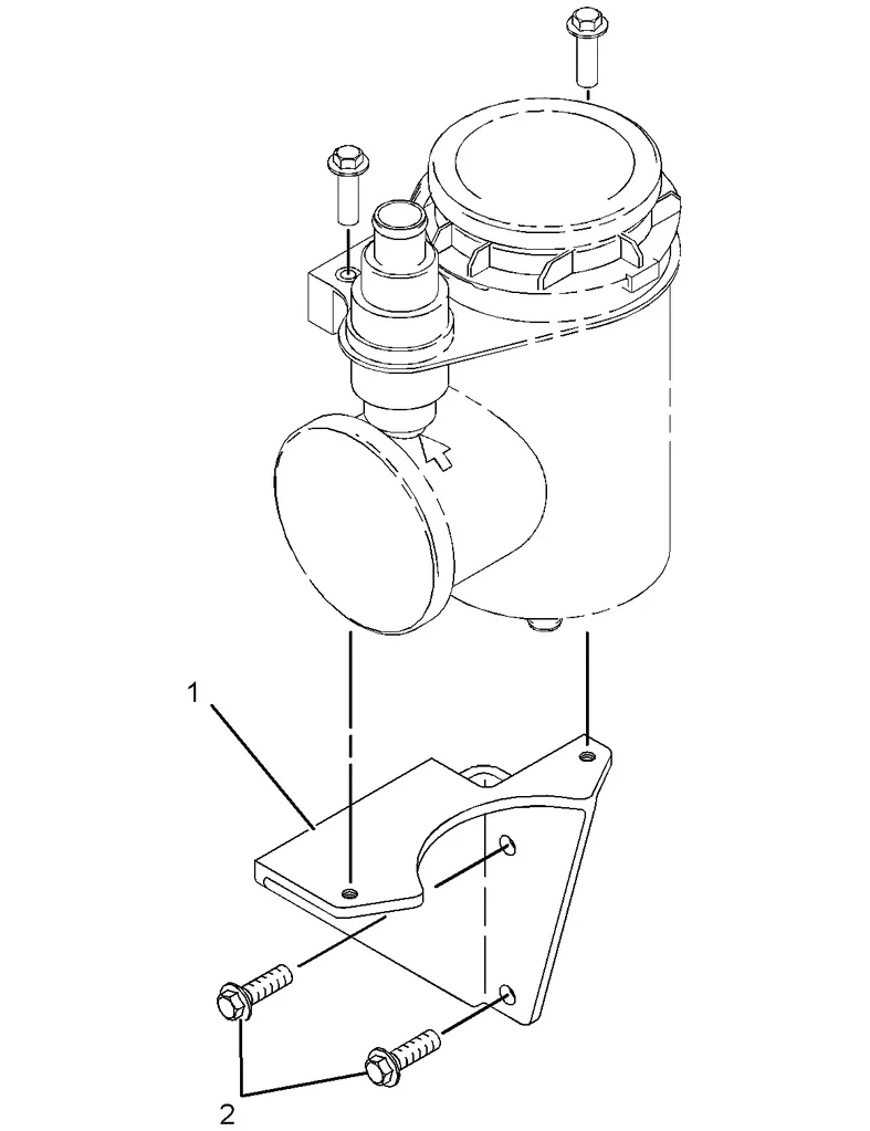 C4.4 · AIR INLET AND EXHAUST SYSTEM · 268-7665 CAT parts diagram