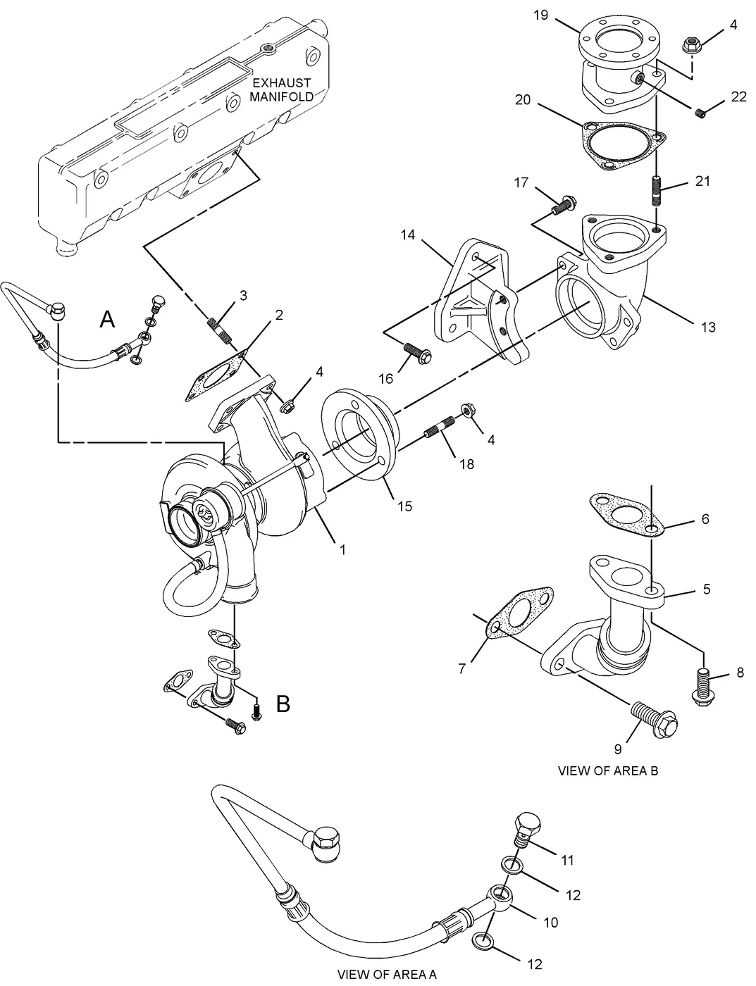 C4.4 · AIR INLET AND EXHAUST SYSTEM · 291-9846 CAT parts diagram