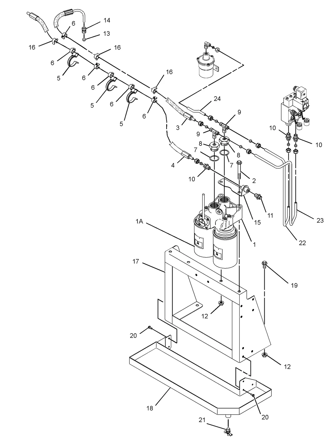C4.4 · FUEL SYSTEM · 288-4593 CAT parts diagram