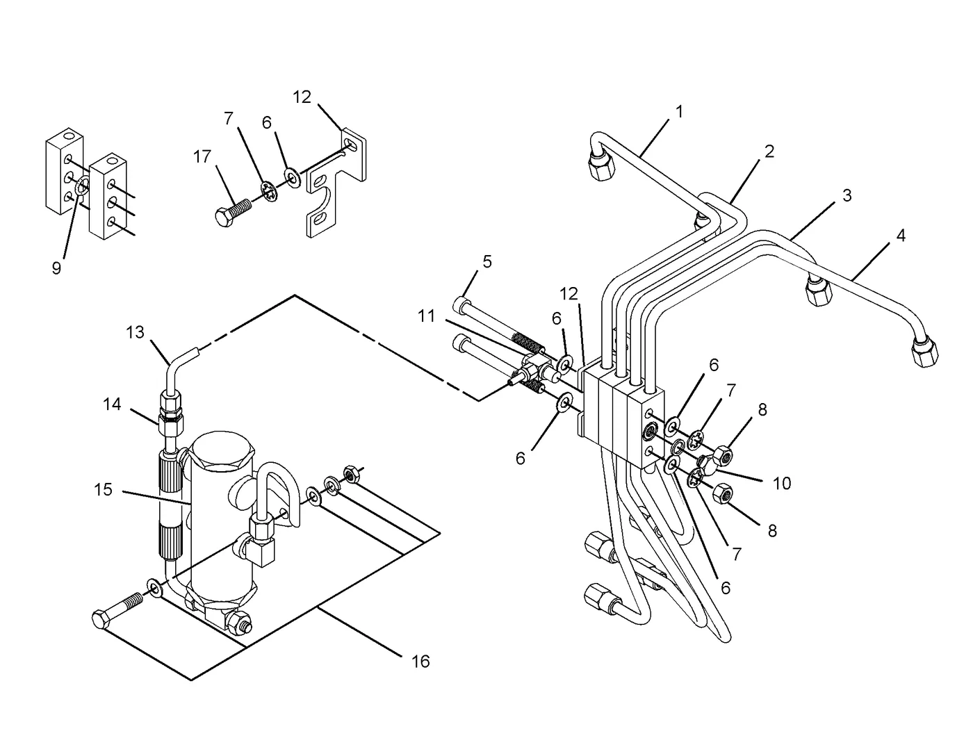 C4.4 · FUEL SYSTEM · 263-8111 CAT parts diagram