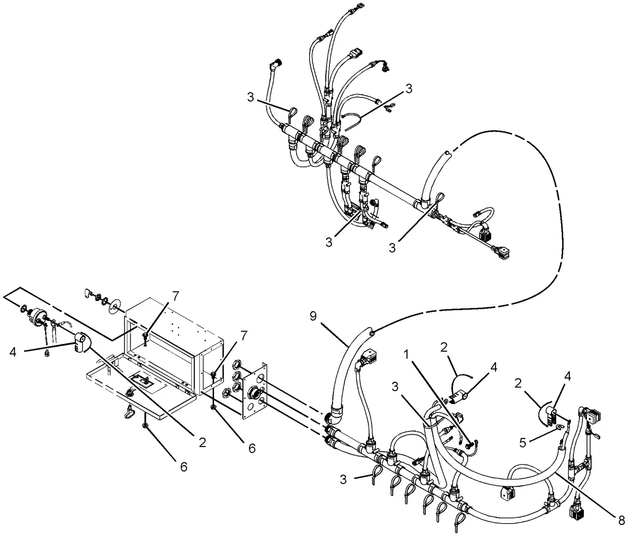 C4.4 · ELECTRICAL AND STARTING SYSTEM · 290-5529 CAT parts diagram