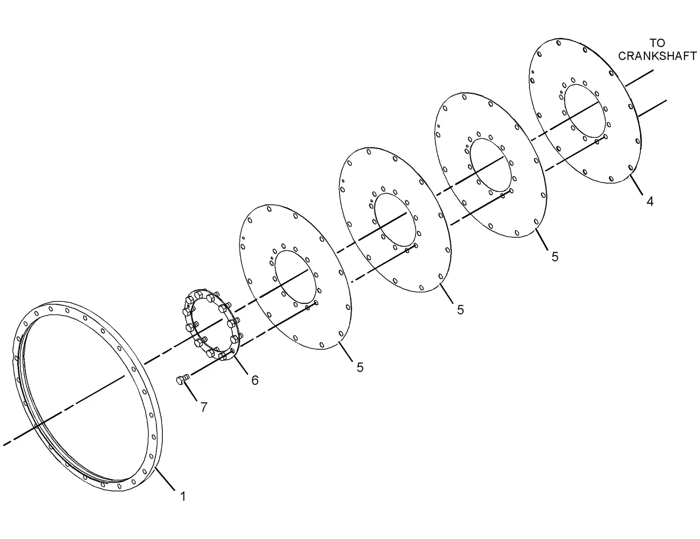 C7 · BASIC ENGINE · 107-2781 CAT parts diagram